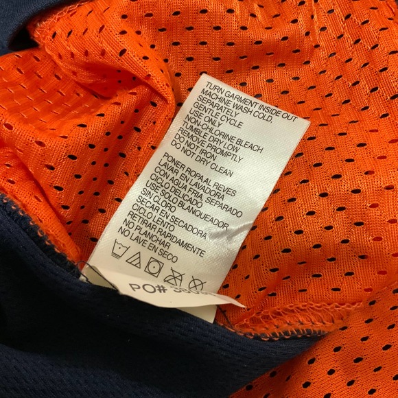 NFL Team Apparel Youth Jersey Tee Large Peyton Manning #18 Denver Broncos Navy - Picture 8 of 9